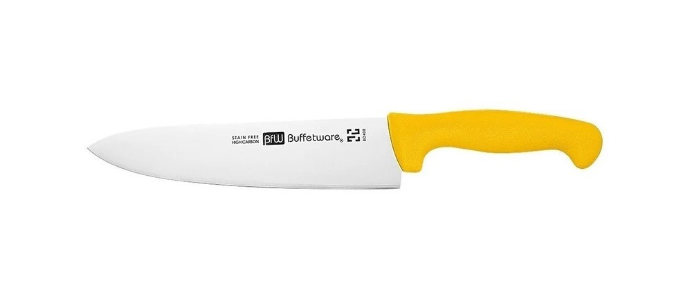 CUCHILLO CHEF 8 MANGO AMARRILLO