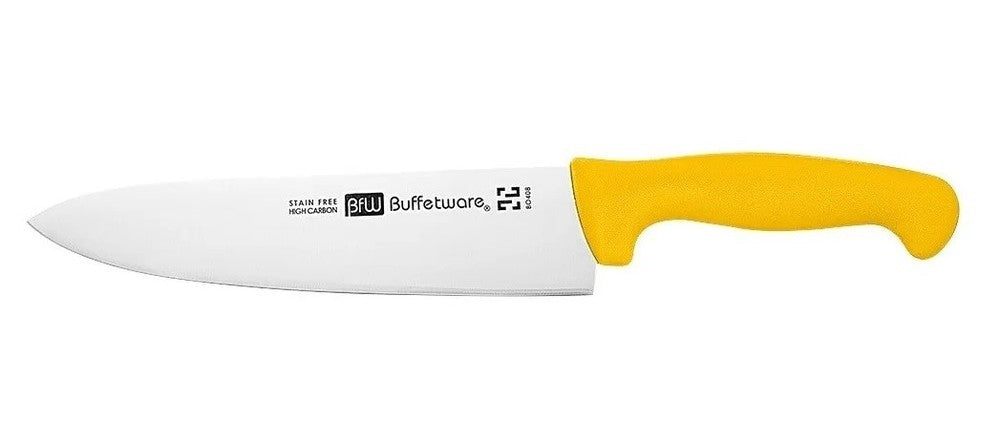CUCHILLO CHEF 10 MANGO AMARRILLO