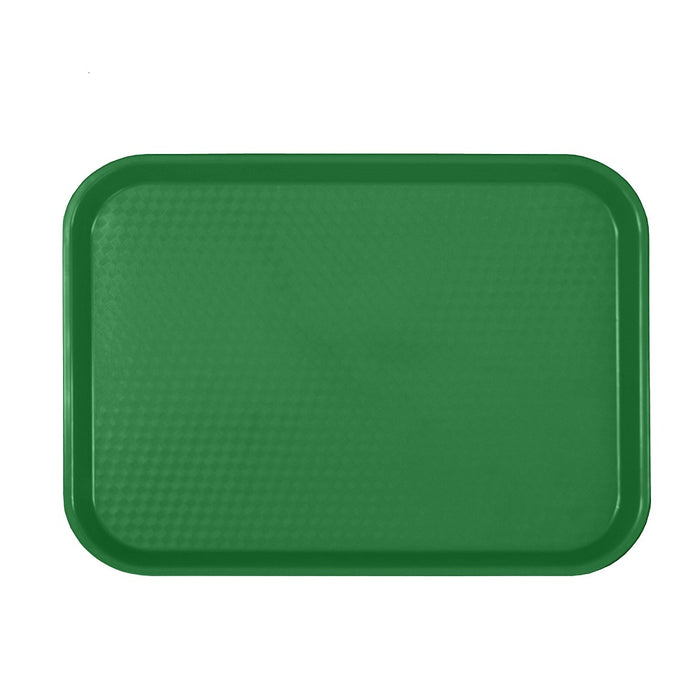 CHAROLA RECTANGULAR 14 X 17 3/4 DE POLIPROPILENO VERDE