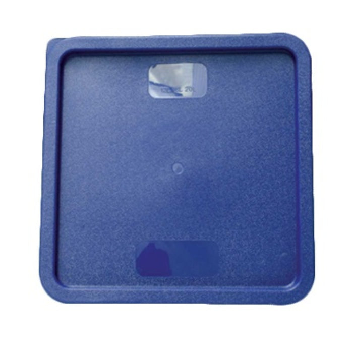 TAPA CONTENEDOR CUADRADO 12 18 Y 22 qt DE PLASTICO AZUL