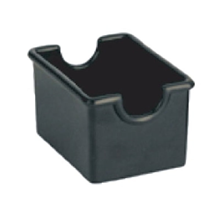 PORTA SOBRES DE AZUCAR DE PLASTICO NEGRO