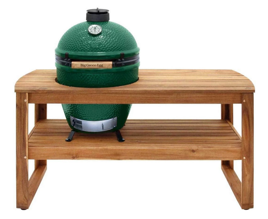 MESA DE MADERA ACACIA PARA BIG GREEN EGG L