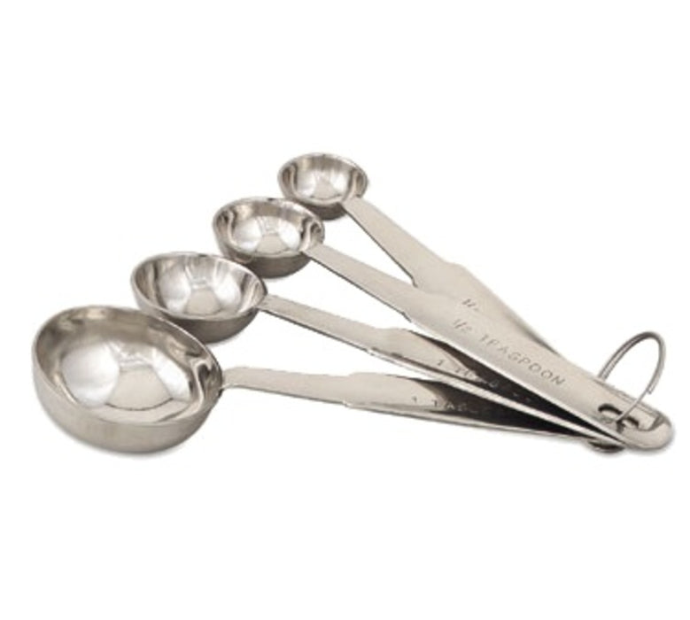 SET DE CUCHARAS MEDIDORAS EXTRA PESADA DE ACERO INOX