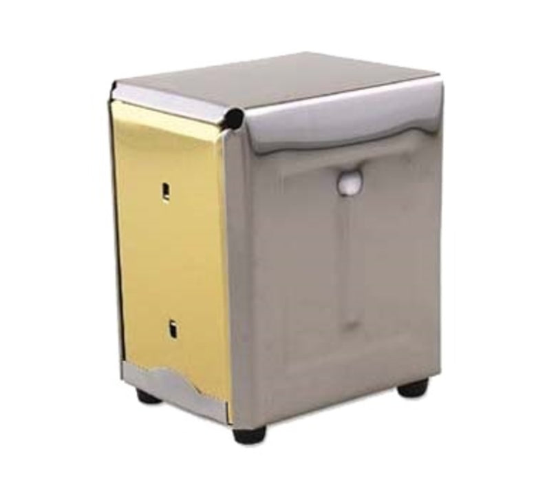 DISPENSADOR DE SERVILLETAS ESTANDAR DE ACERO INOX