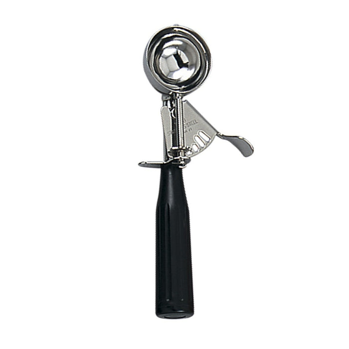 PORCIONADORA PARA HELADO NUMERO 30 1.05 OZ / 31 MIL ACERO INOX MANGO PLASTICO NEGRO