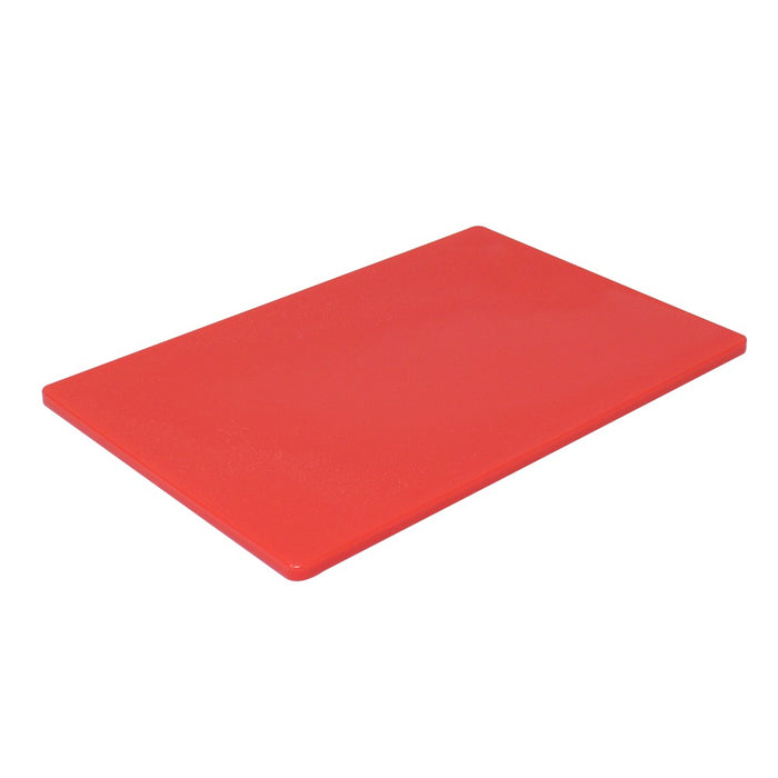 TABLA PARA CORTAR 12 X 18 X 0.5 DE POLIETILENO ROJO