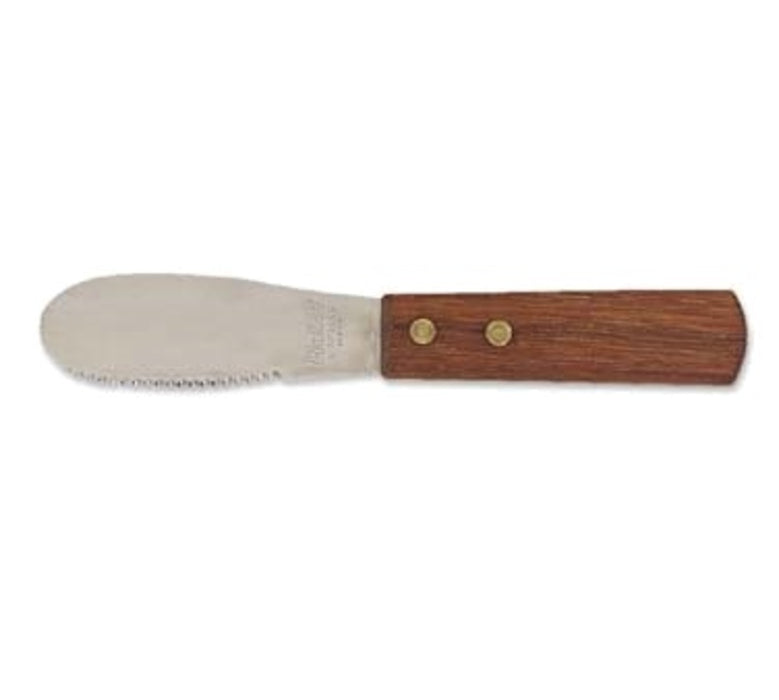 ESPATULA PARA UNTAR 3.75 / 9.5 CM HOJA DE ACERO INOX MANGO DE MADERA