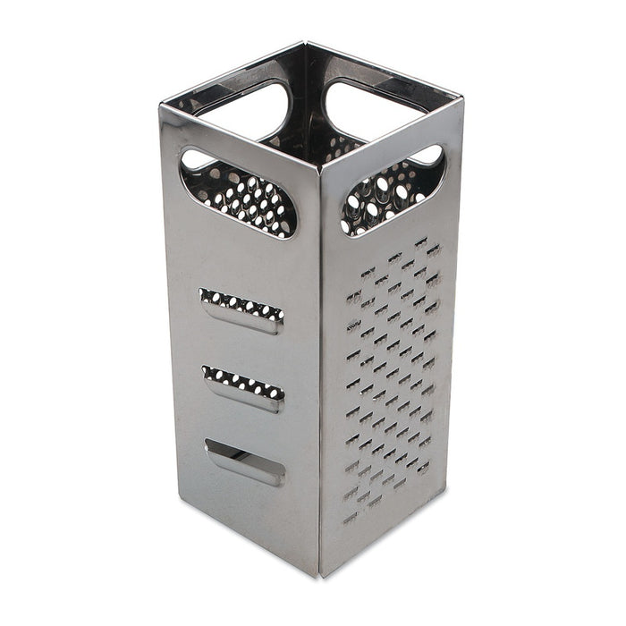 RALLADOR CUADRADO 23 X 10 X10 CM DE ACERO INOX