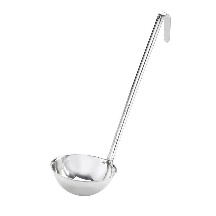 CUCHARON DE SERVIR 6 OZ / 177 ML DE ACERO INOX MANGO REROZADO