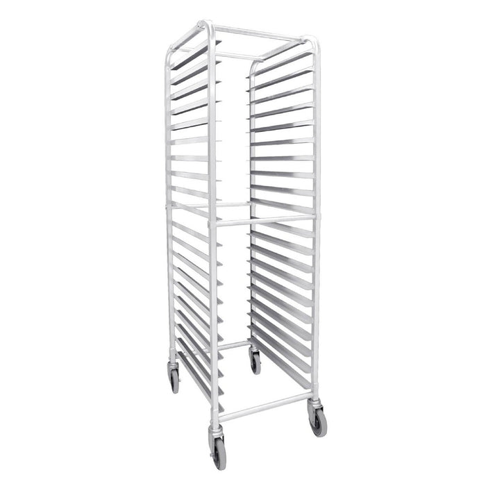 CARRO ESPIGUERO PARA 20 CHAROLAS 65 X 52 X 175.24 CM DE ALUMINIO