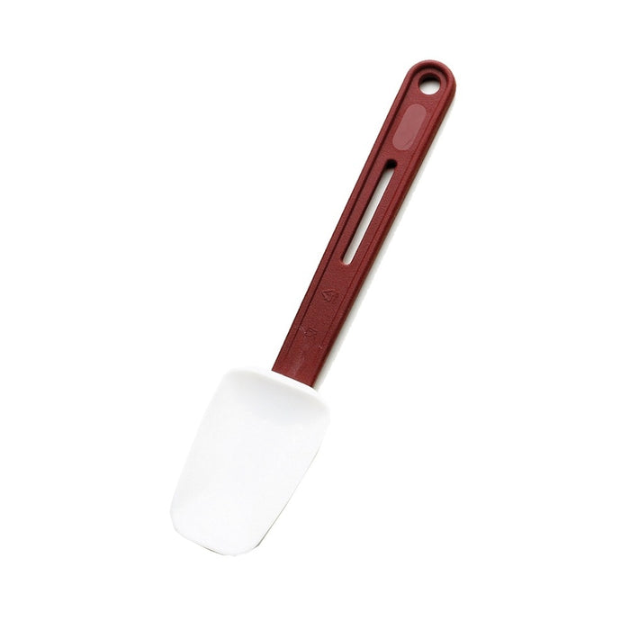 CUCHARA RESISTENTE AL CALOR 10.5 / 26.5 CM HOJA SILICONA MANGO DE PLASTICO