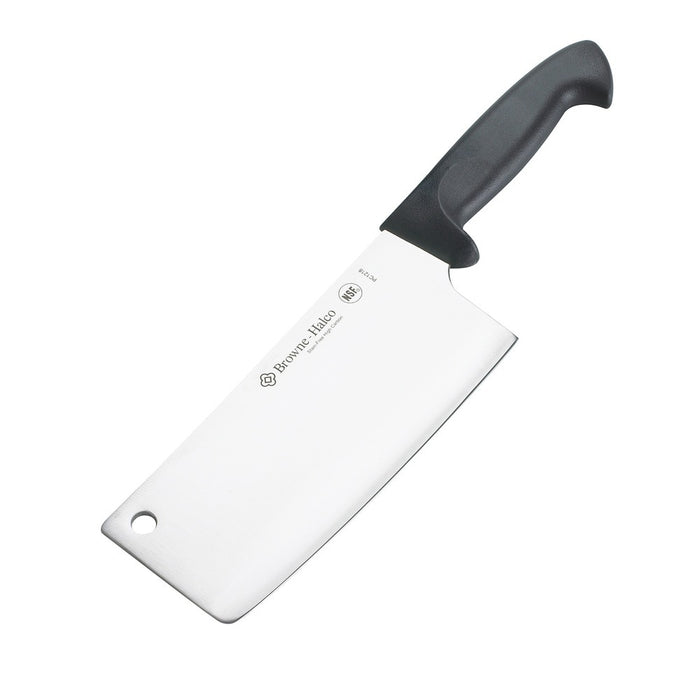 HACHA DE COCINERO 6 HOJA DE ACERO INOX MANGO NEGRO