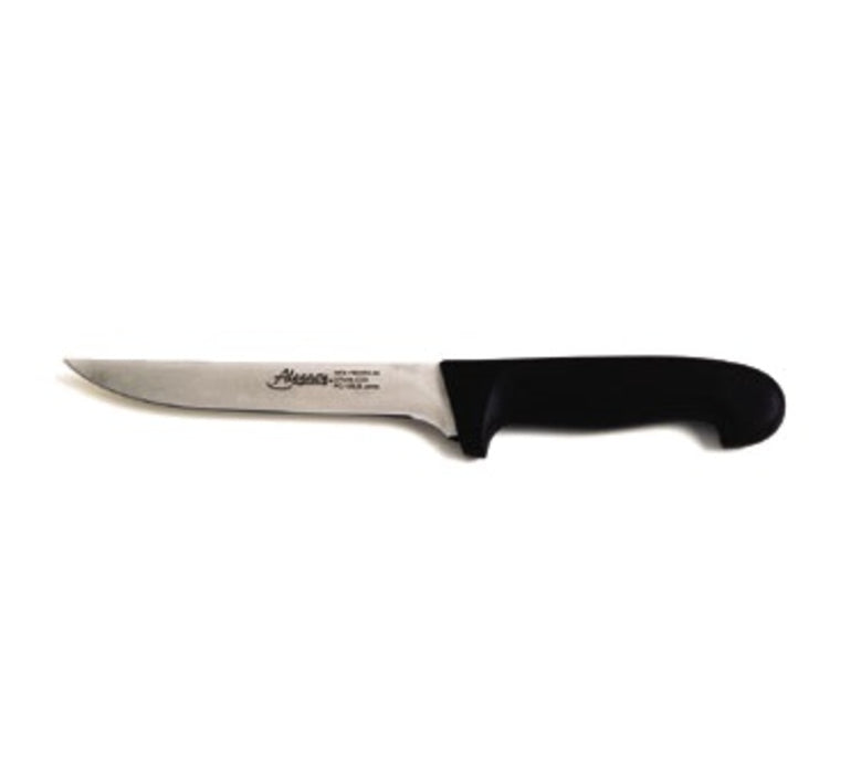 CUCHILLO PARA DESHUESAR 6 HOJA DE ACERO INOX MANGO NEGRO