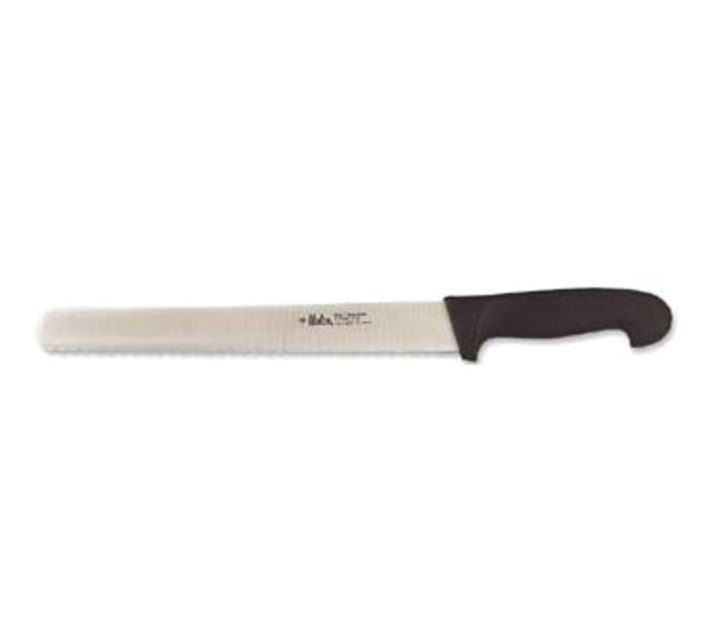 CUCHILLO PARA PAN 10 HOJA DE ACERO INOX MANGO NEGRO