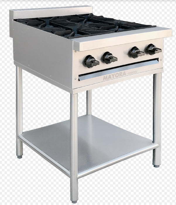 ESTUFA DE MESA 4 QUEMADORES FRENTE 60 CM MAY-EM2-2Q
