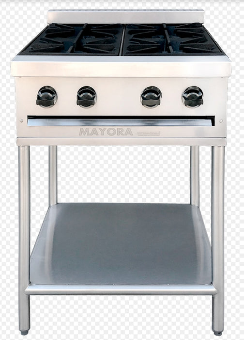 ESTUFA DE MESA 4 QUEMADORES FRENTE 60 CM MAY-EM2-2Q