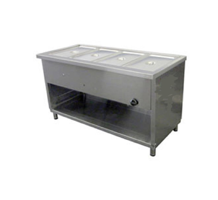 GABINETE BANO MARIA A GAS A INOX 304 SIN DESLIZADOR NI REPISA CON CAP PARA 6 INS ENTEROS MEDIDAS FRENTE 210 FONDO 76 ALTO 90 cm