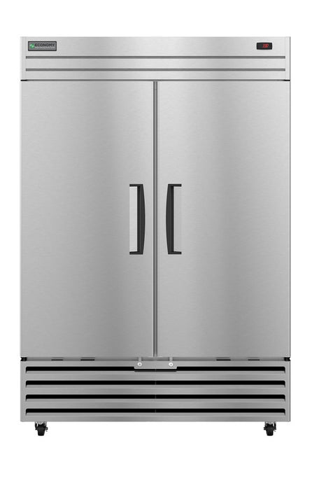 REFRIGERADOR VERTICAL 2 PUERTAS SOLIDAS AI LINEA ECONOMY MODELO ER2A-FS