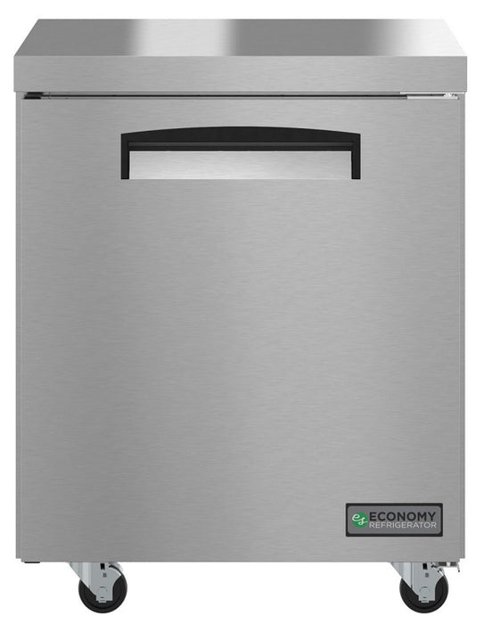 MESA REFRIGERADA BAJO MOSTRADOS 27 PULGADAS LINEA ECONOMY MODELO EUR27A