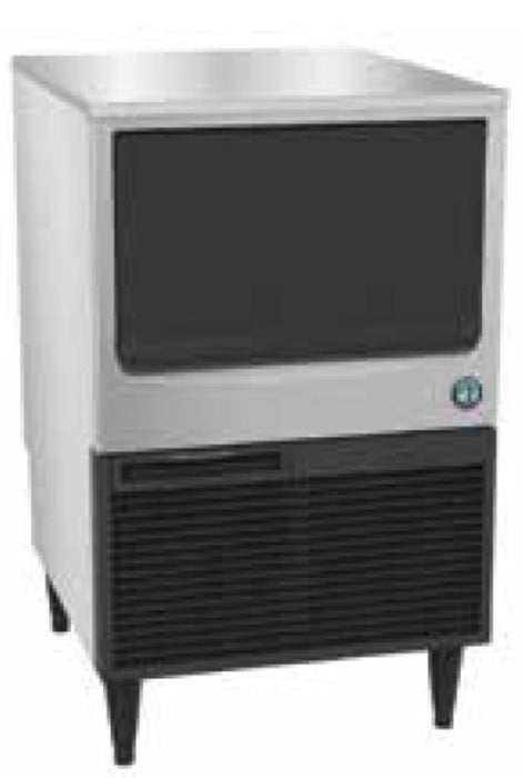 MAQUINA DE HIELO TIPO MEDIA LUNA BAJO MOSTADOR CON RECIPIENTE INCORPORADO MODELO KM-116BAJ