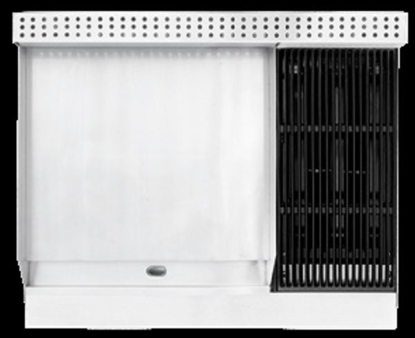 PLANCHA DE MESA Y ASADOR FRENTE 90 CM MAY-EM3-2P-1A