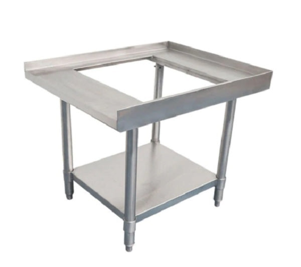 BASE DE PERFIL TUBULAR, DE 60 PULGADAS, EN ACERO INOX, RESTAURANT LINE MOD AB-60
