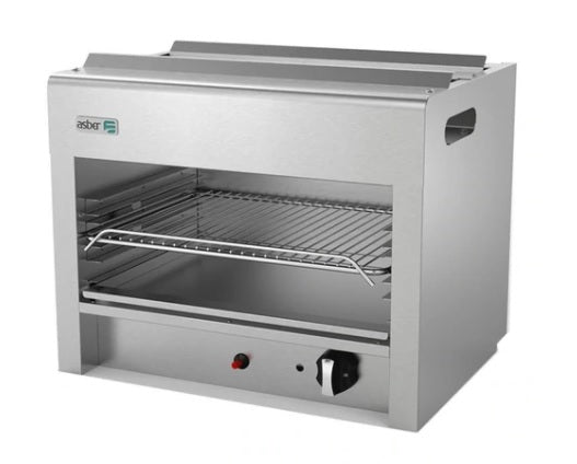 SALAMANDRA MANUAL, DE 24 PULGADAS CON QUEMADOR INFRARROJO Y 3 POSICIONES, A GAS, RESTAURANT LINE MOD AECM-24
