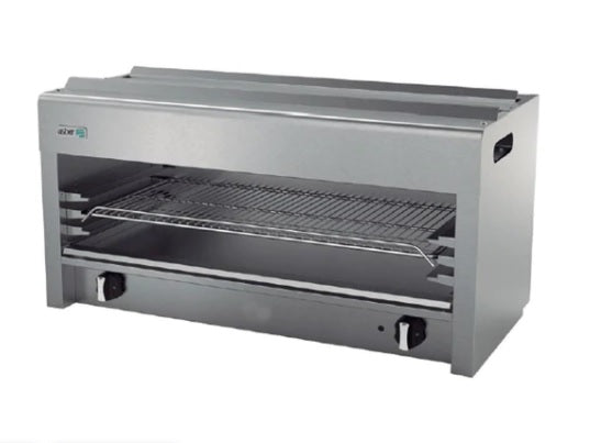 SALAMANDRA MANUAL, DE 36 PULGADAS CON QUEMADOR INFRARROJO Y 3 POSICIONES, A GAS, RESTAURANT LINE MOD AECM-36