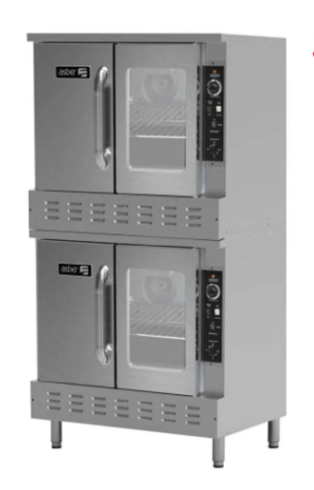 HORNO DE CONVECCION DOBLE, A GAS, RESTAURANT LINE MOD AECO-2