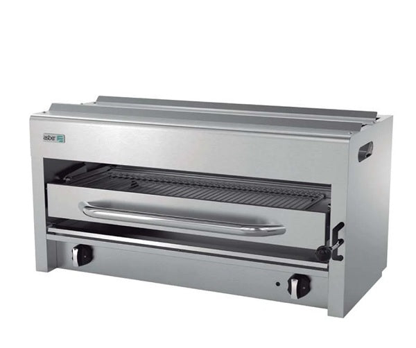 SALAMANDRA, DE 36 PULGADAS CON QUEMADOR INFRARROJO Y GATILLO DE 4 POSICIONES, A GAS, RESTAURANT LINE MOD AESB-36