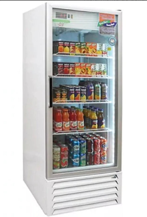 CONGELADOR VERTICAL, 1 PUERTA DE CRISTAL, 17 PIES, R-290, MERCHANDISER LINE MOD AFM-17 HC