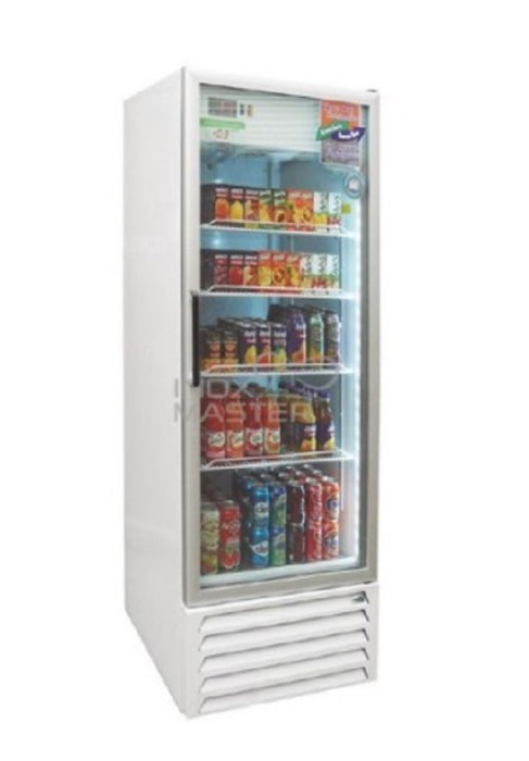 CONGELADOR VERTICAL, 1 PUERTA DE CRISTAL, 23 PIES, R-290, MERCHANDISER LINE MOD AFMD-23 HC