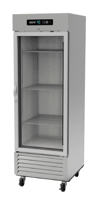 REFRIGERADOR VERTICAL, 1 PUERTA CRISTAL, 23 PIES, R-290, PROFESSIONAL LINE MOD ARR-23-G-H HC