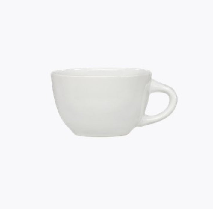 TAZA CLASICA 220ml LINEA BLANCO GLACIAL CAJA 36pz