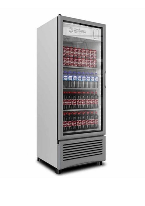 REFRIGERADOR VERTICAL 1 PUERTA DE CRISTAL 17 PIES