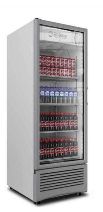REFRIGERADOR VERTICAL 1 PUERTA DE CRISTAL 25 PIES CIL