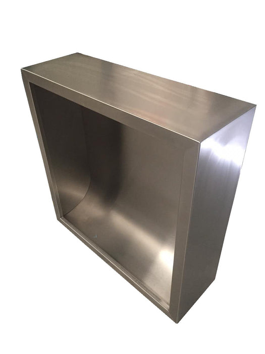 CAMPANA DE CONDENSADOS ACERO INOX 304 MEDIDAS FRENTE 170 FONDO 90 ALTO 30 cm