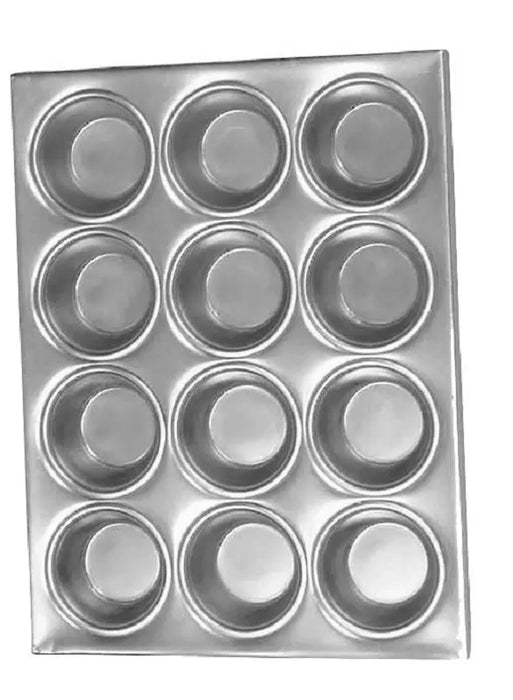 MOLDE PARA 12 MUFFIN DE ALUMINIO