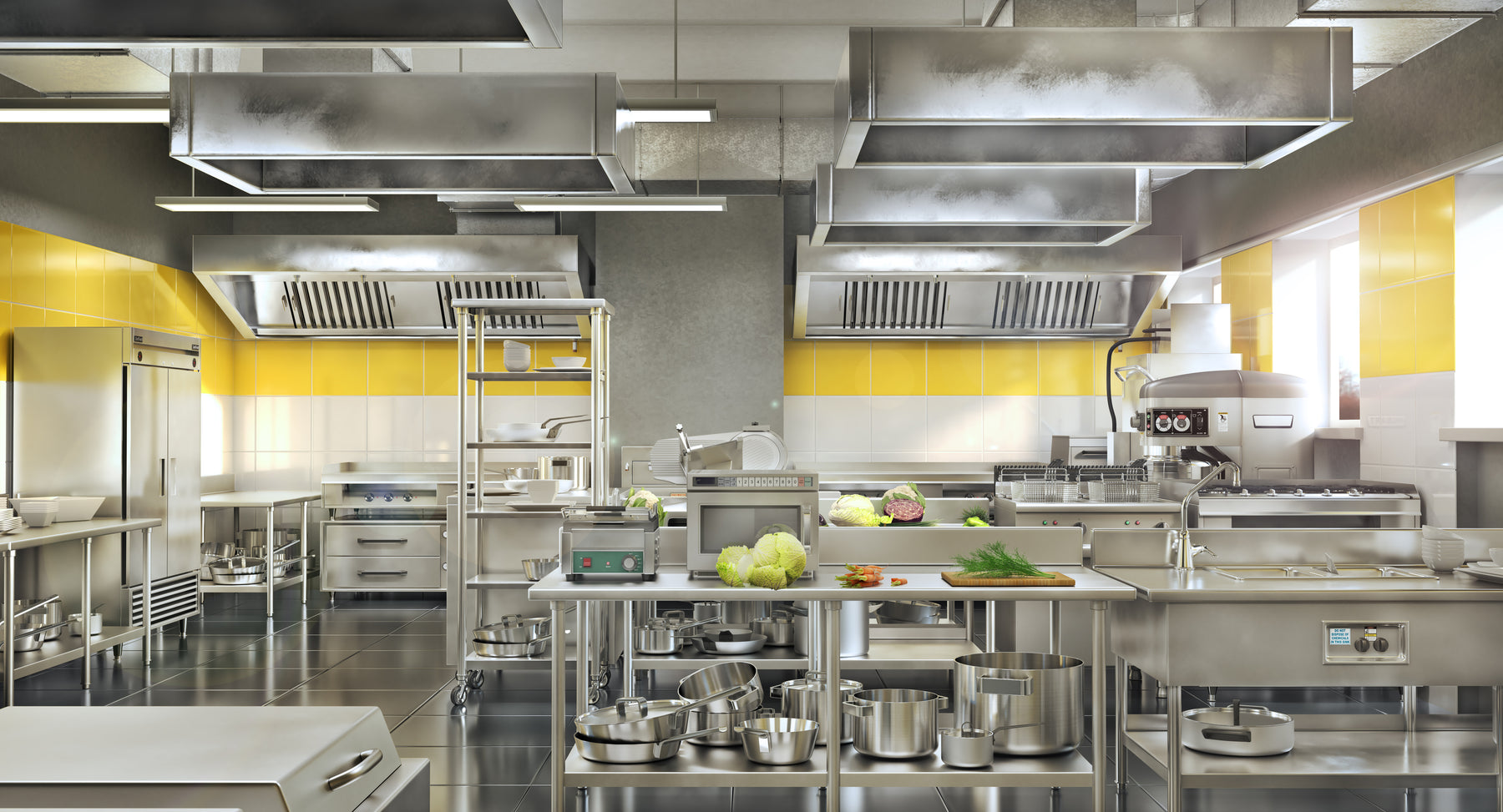 ¿Cómo mantener el orden en una cocina industrial?